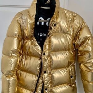 Aritzia - Superpuff - XXS - Metallic Gold